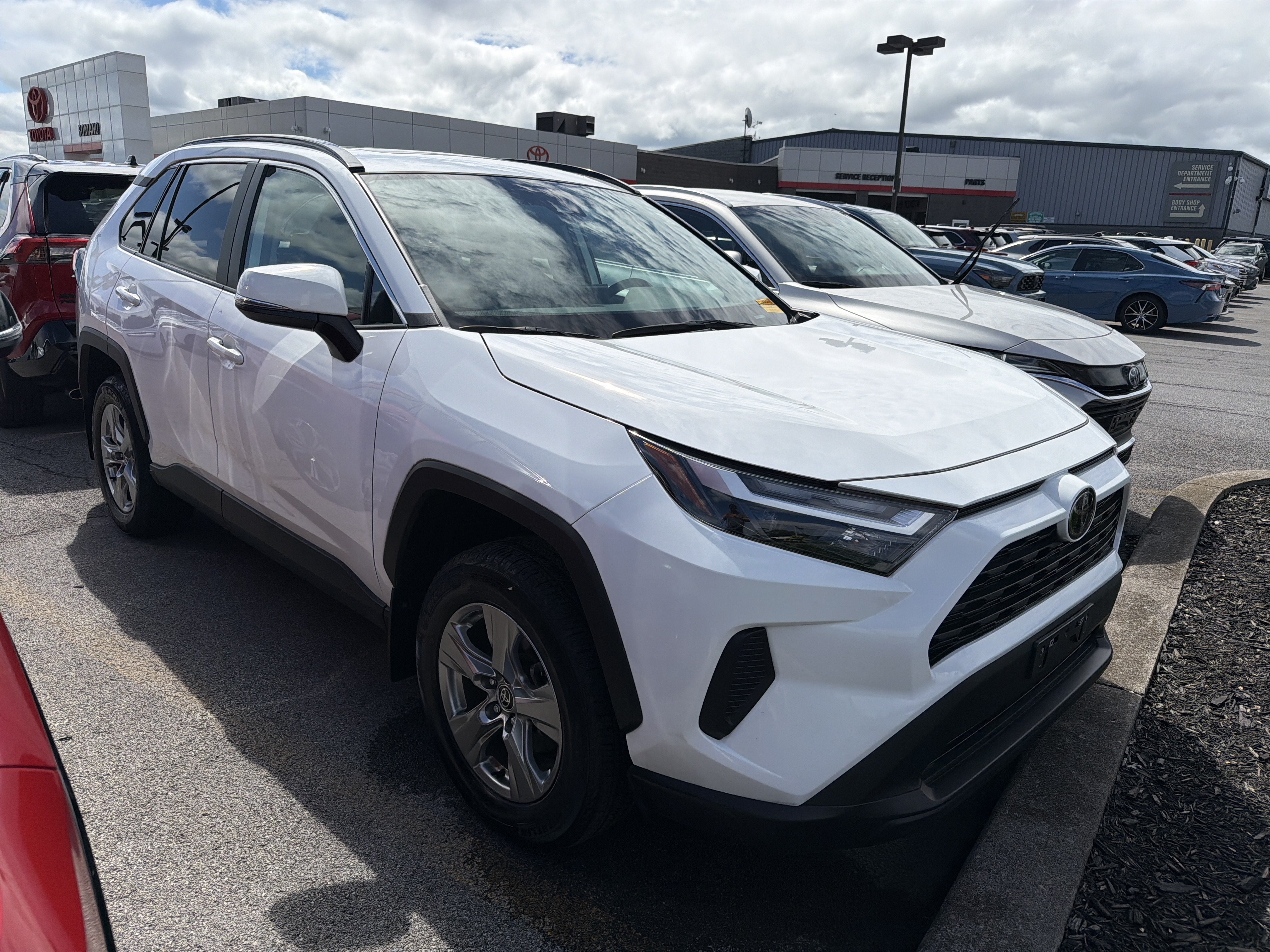 2024 Toyota RAV4 — side profile view