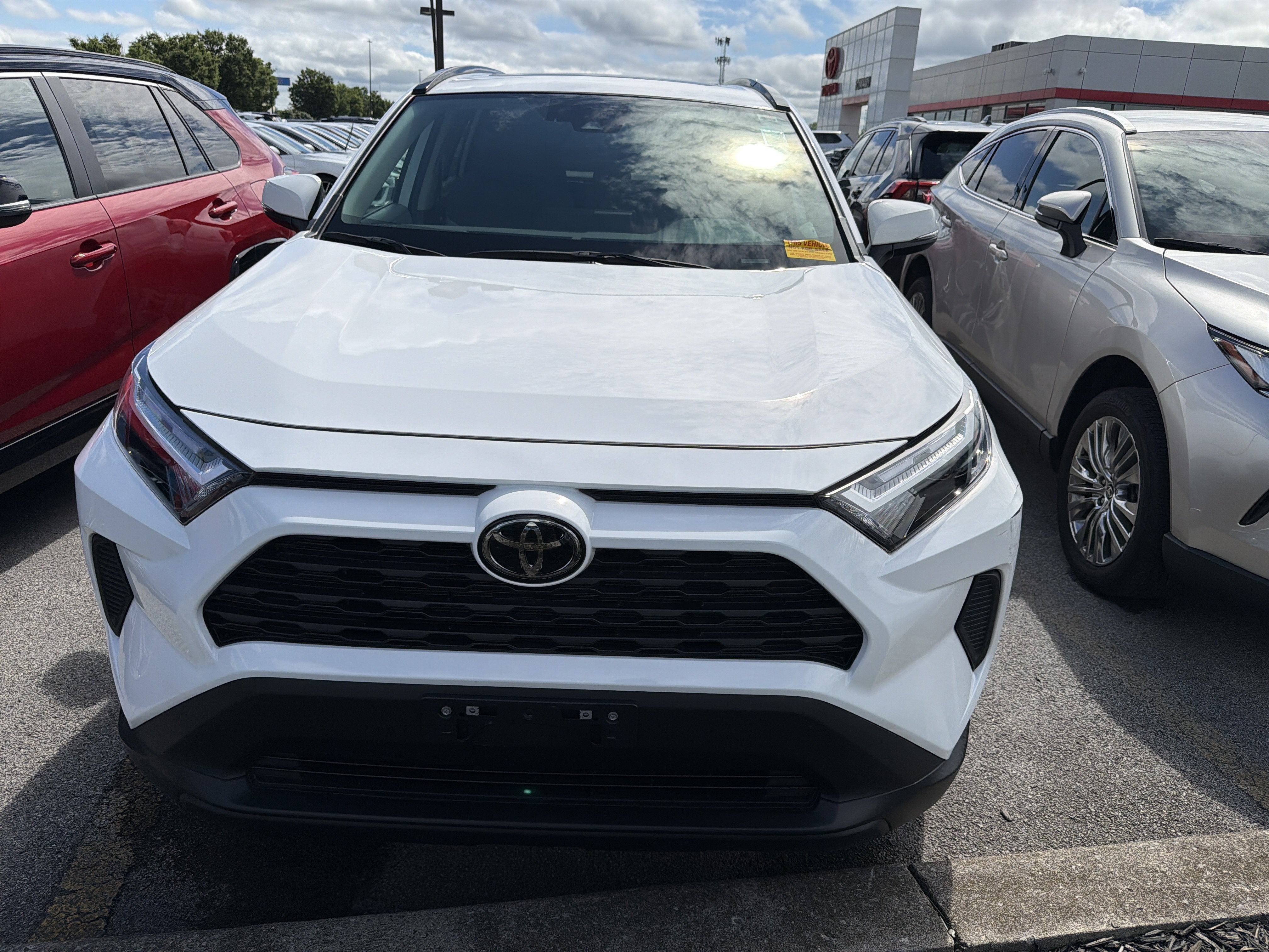 2024 Toyota RAV4 — rear three-quarter view