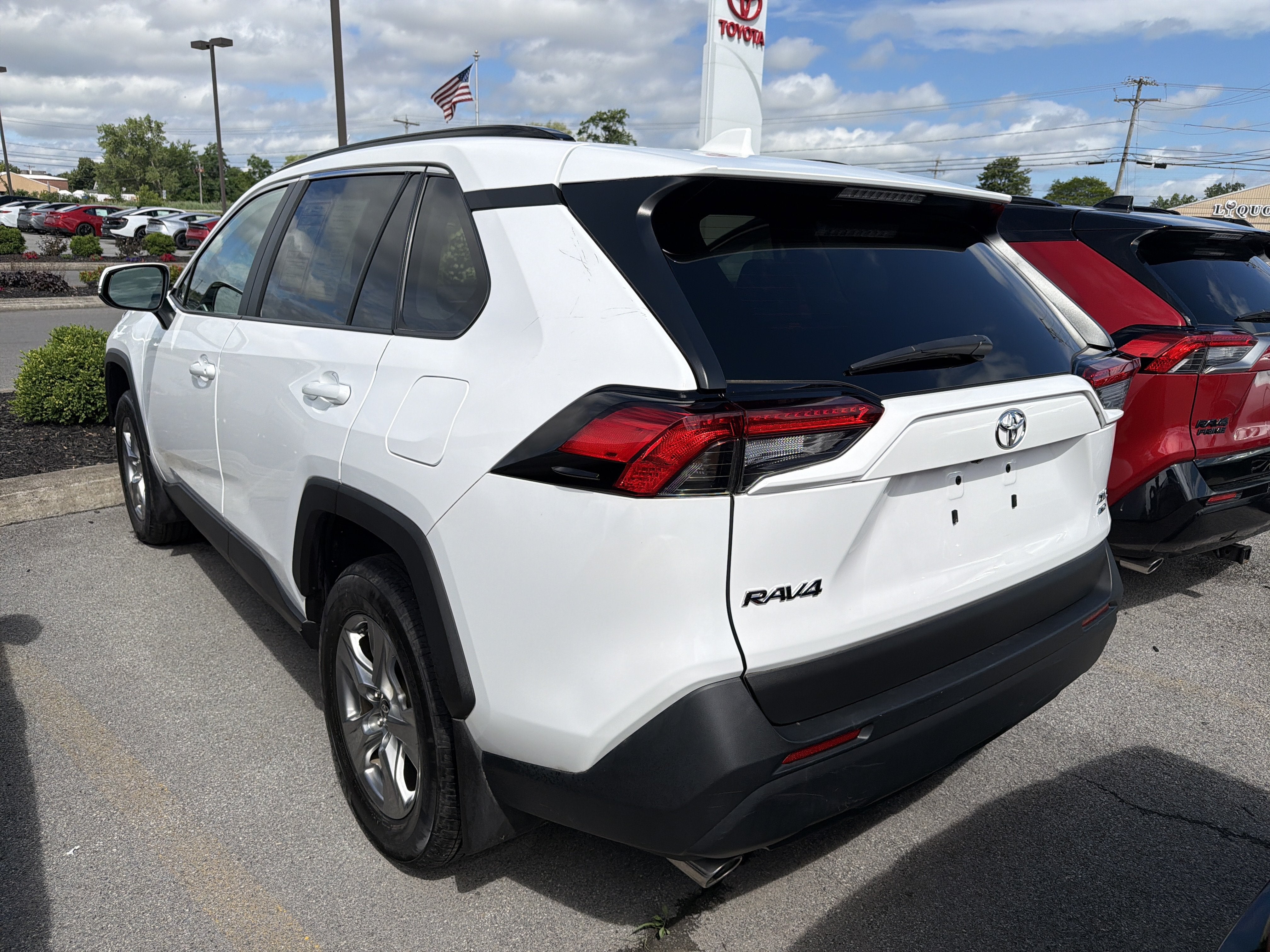 2024 Toyota RAV4 — interior view