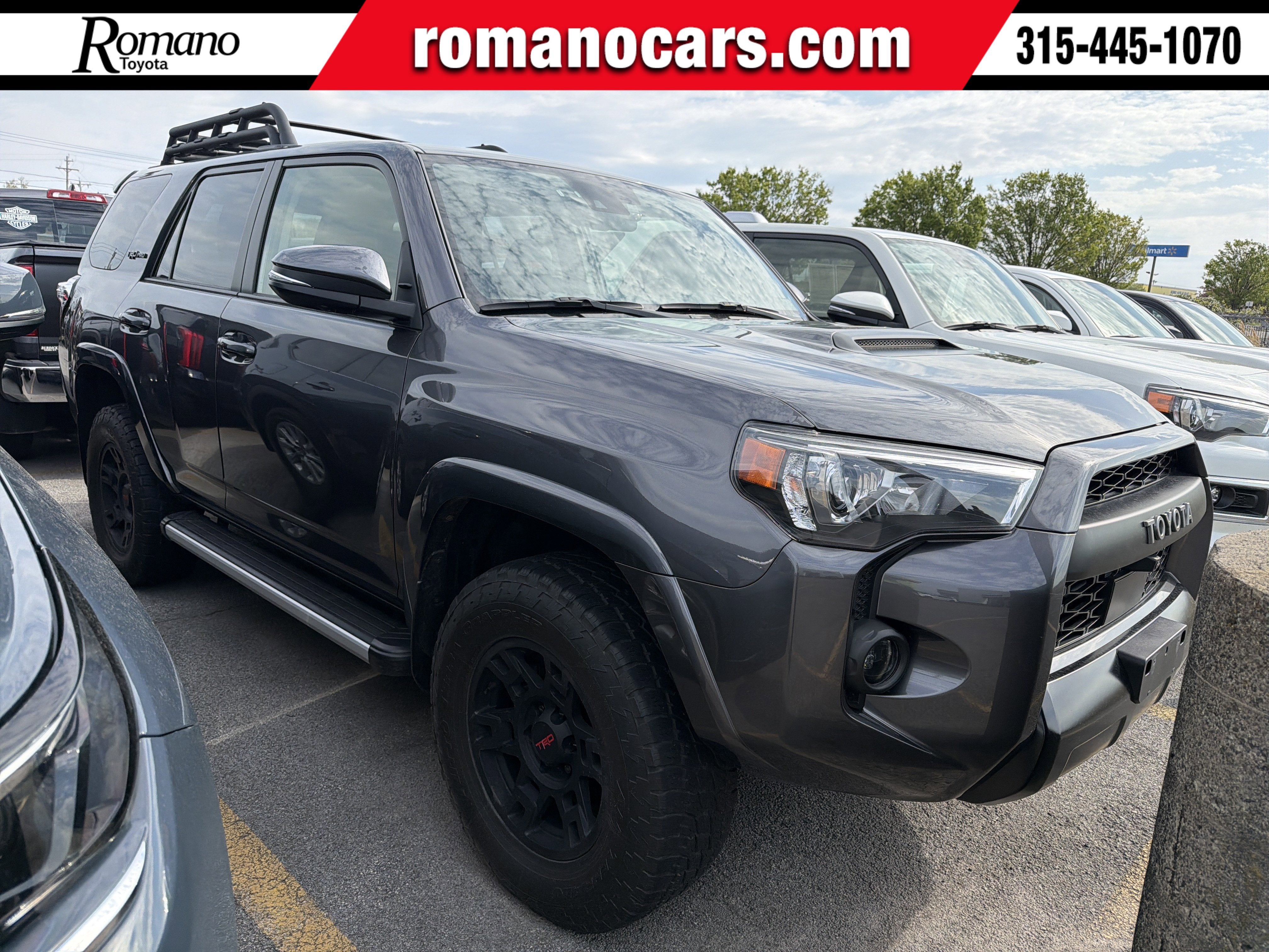 2023 Toyota 4Runner TRD Pro in Gray — front three-quarter view