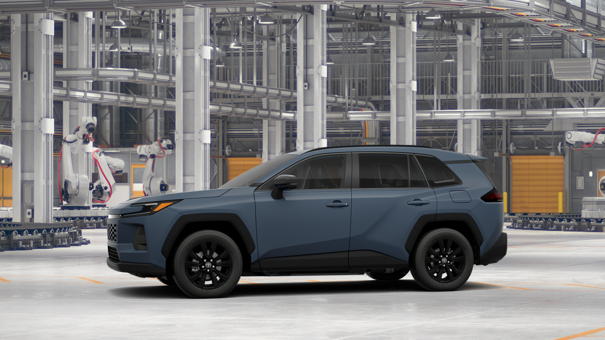 2026 Toyota RAV4 — rear three-quarter view