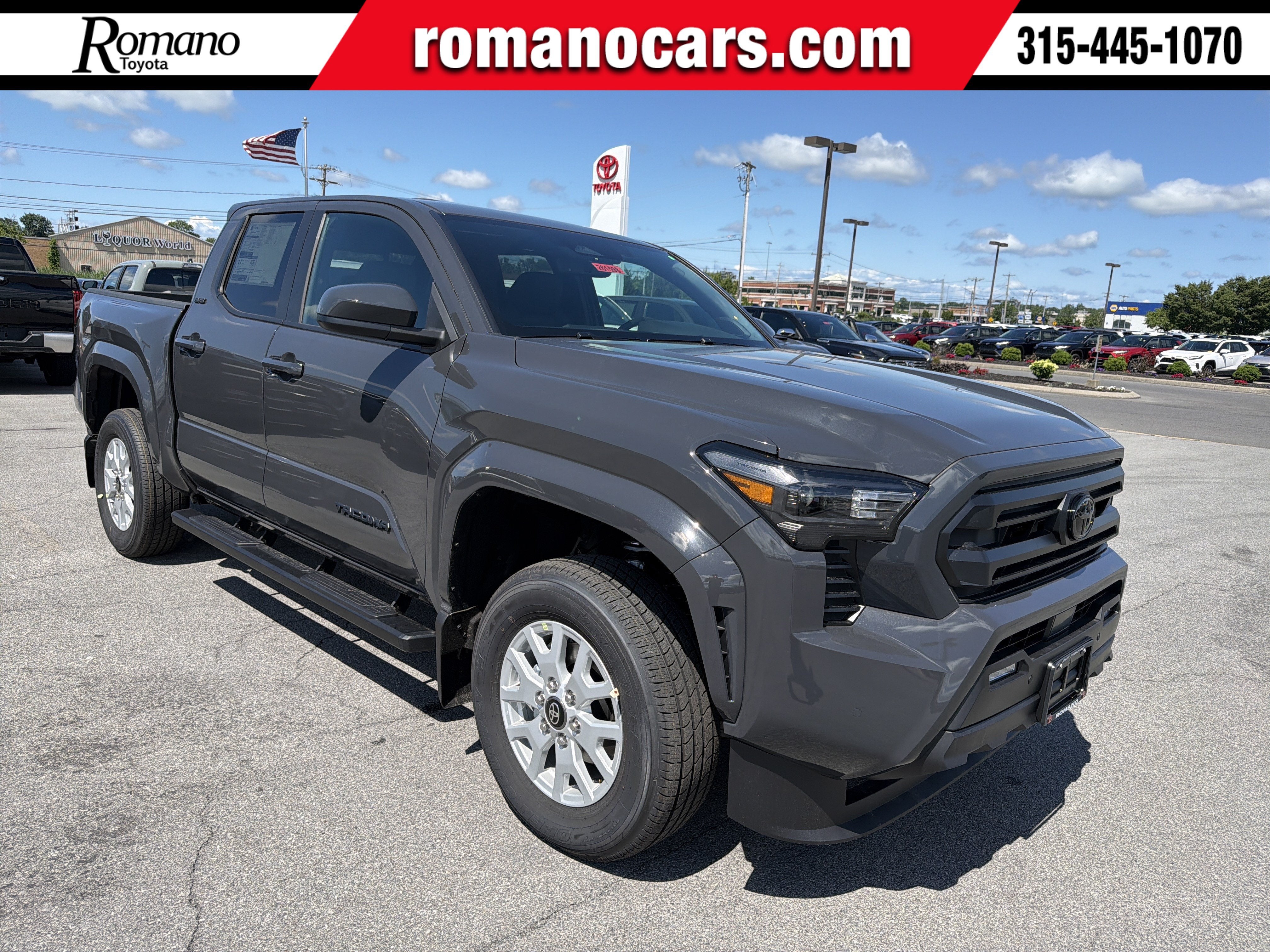 2026 Toyota Tacoma SR5 in Underground — front three-quarter view