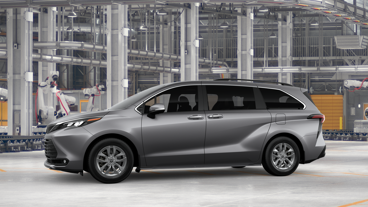 2026 Toyota Sienna — rear three-quarter view