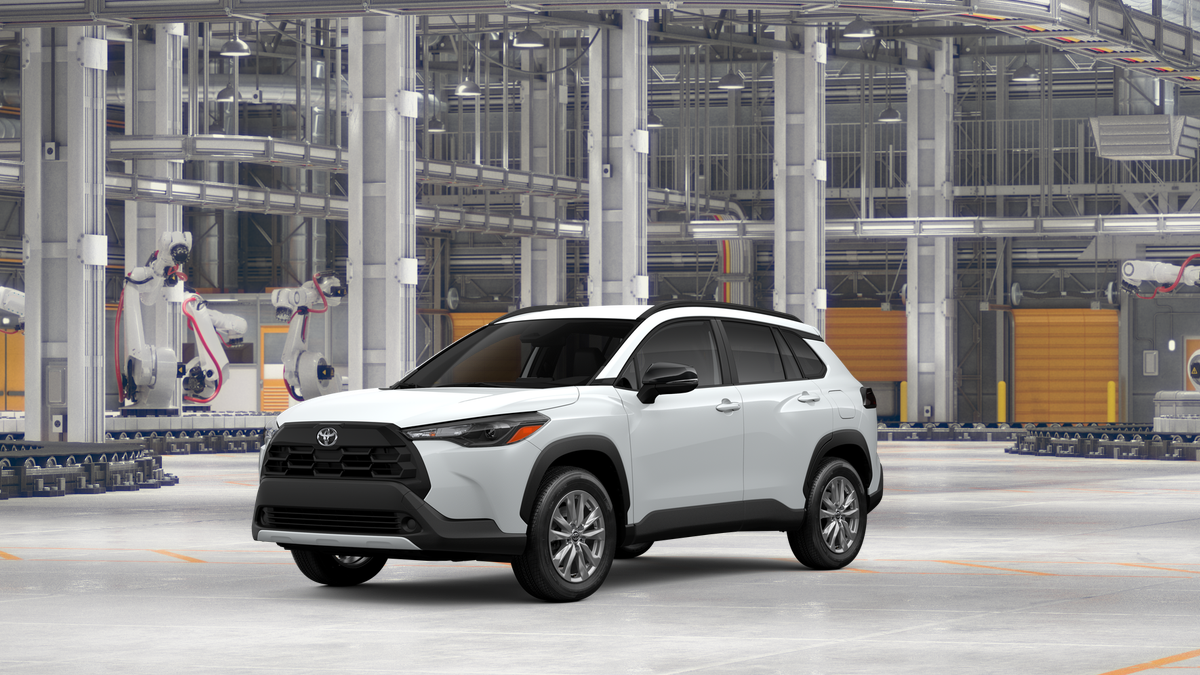 2026 Toyota Corolla Cross LE in Wind Chill Pearl <a role='button' class='viewDgDisclaimersButton' data-toggle='modal'...