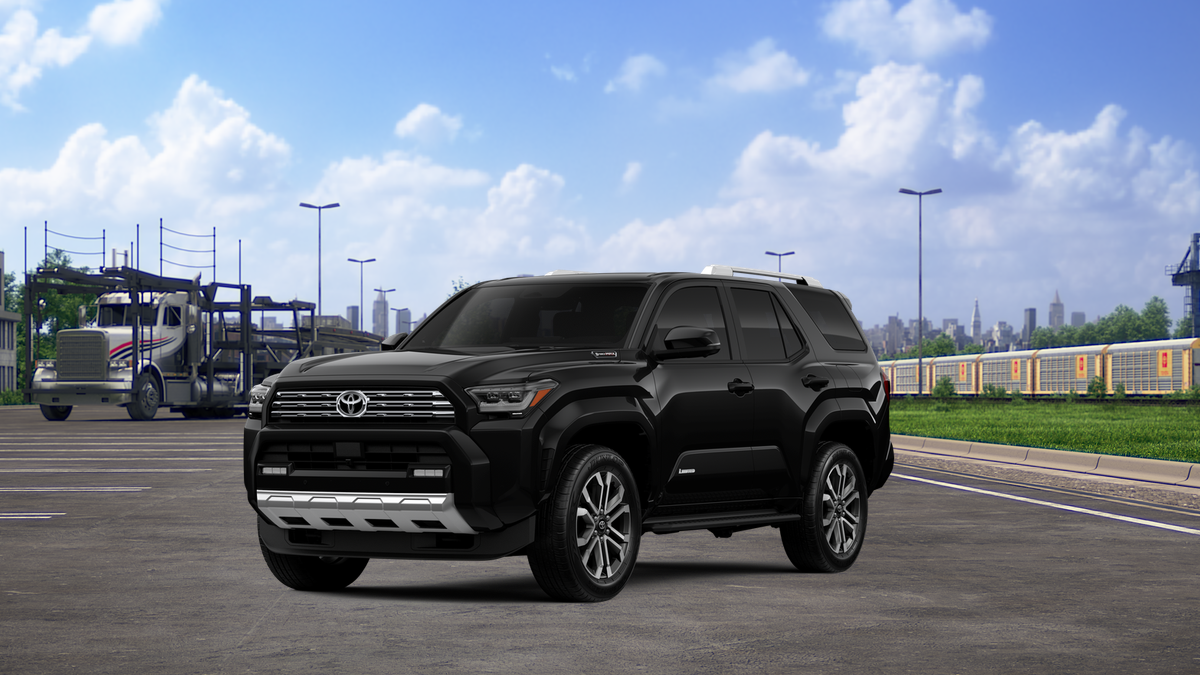 2026 Toyota 4Runner i-FORCE MAX 4Runner Limited in Black — front three-quarter view
